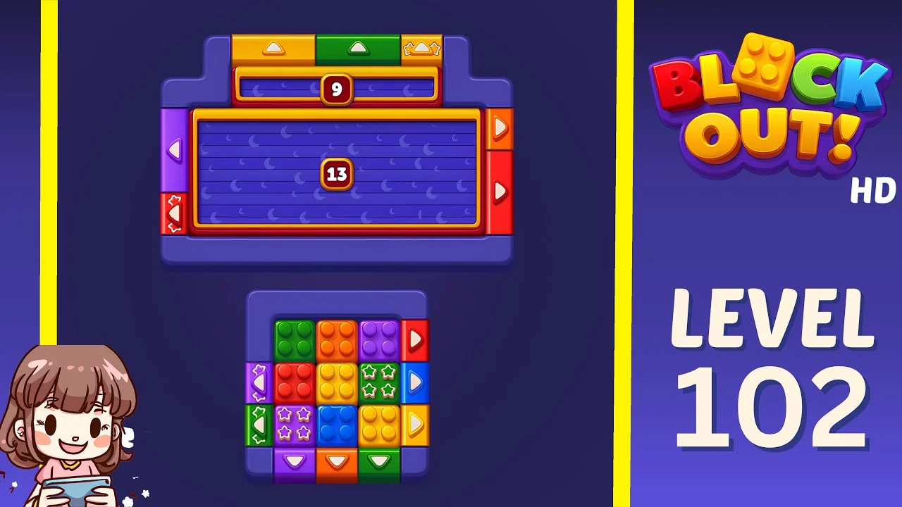 Block Out Level 102 gameplay