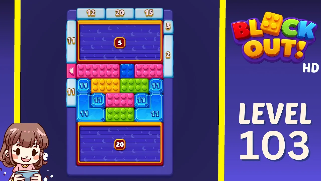 Block Out Level 103 gameplay