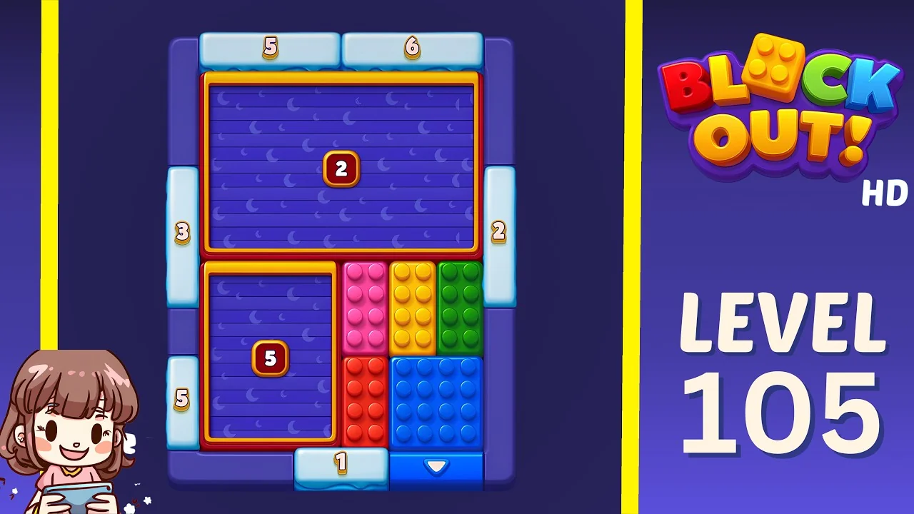 Block Out Level 105 gameplay