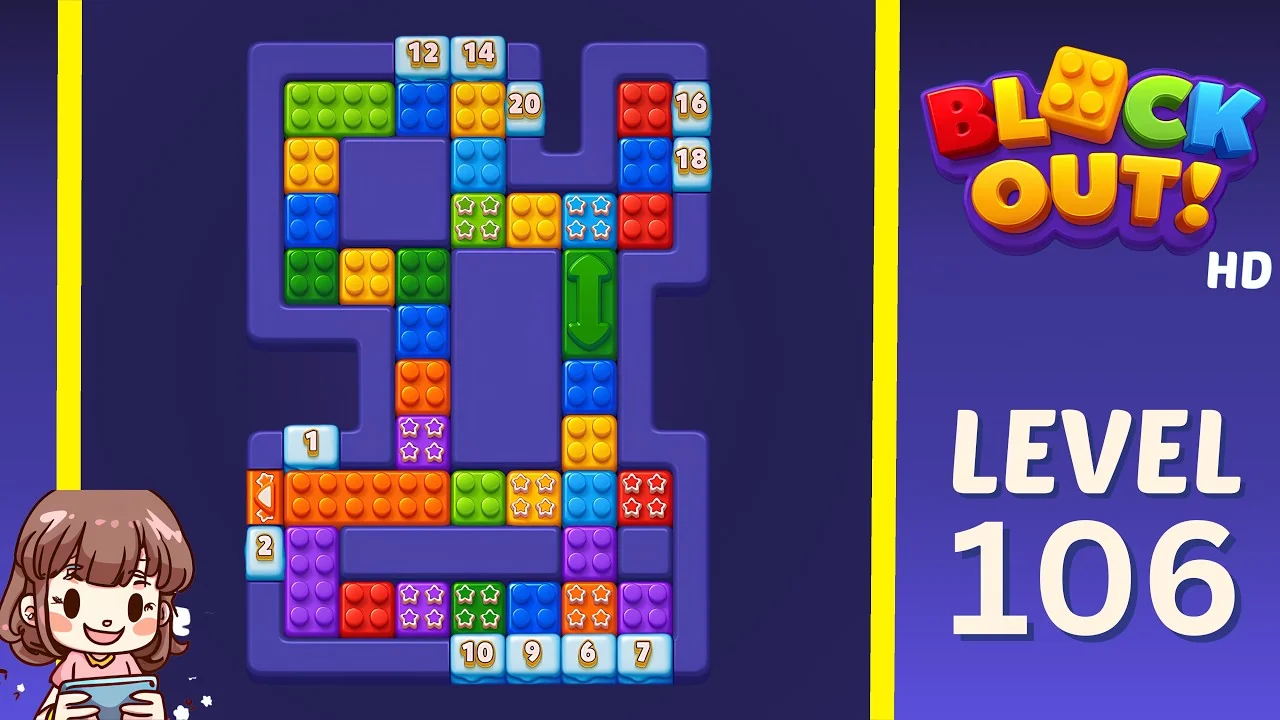 Block Out Level 106 gameplay