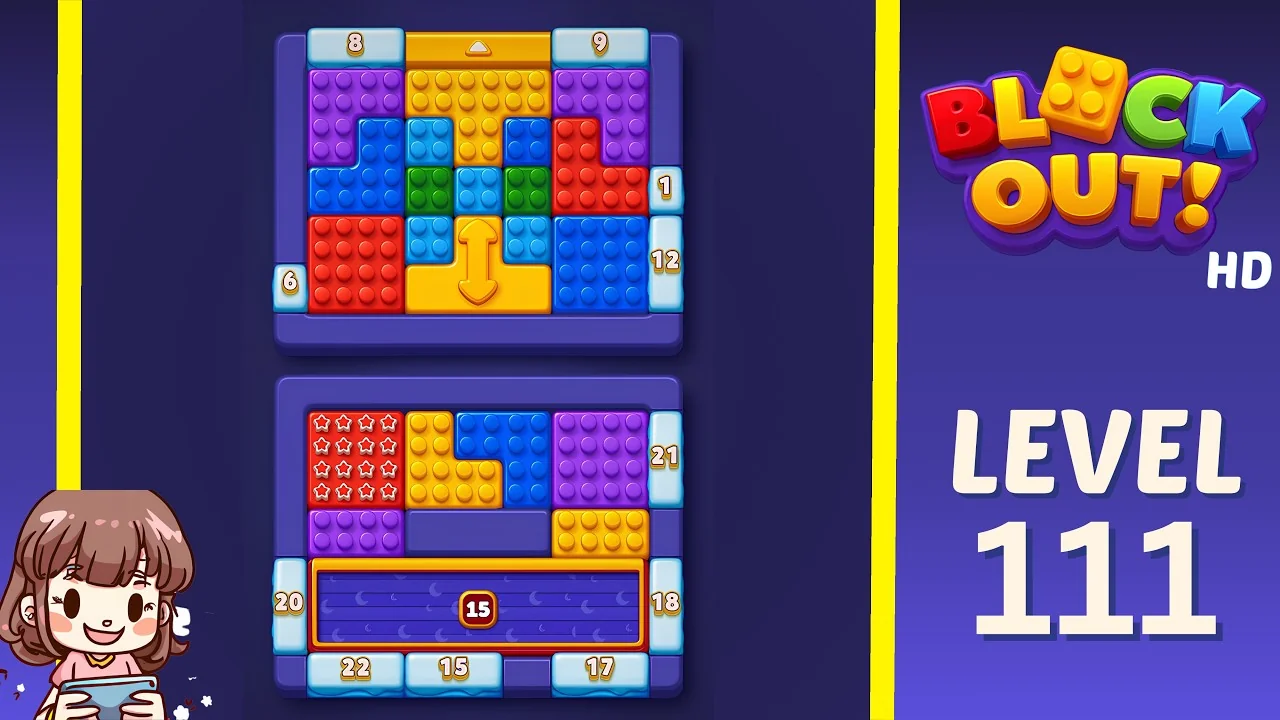 Block Out Level 111 gameplay
