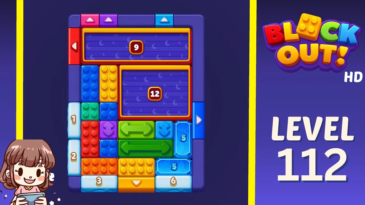Block Out Level 112 gameplay
