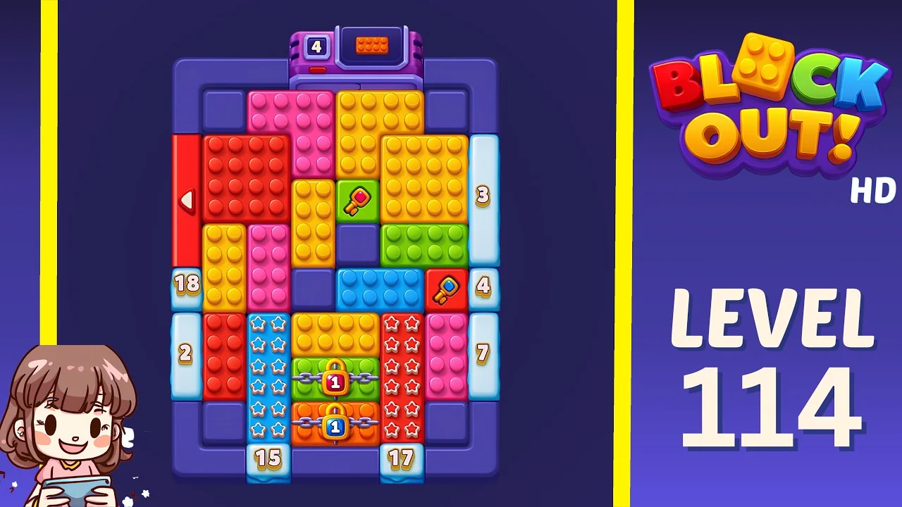 Block Out Level 114 gameplay