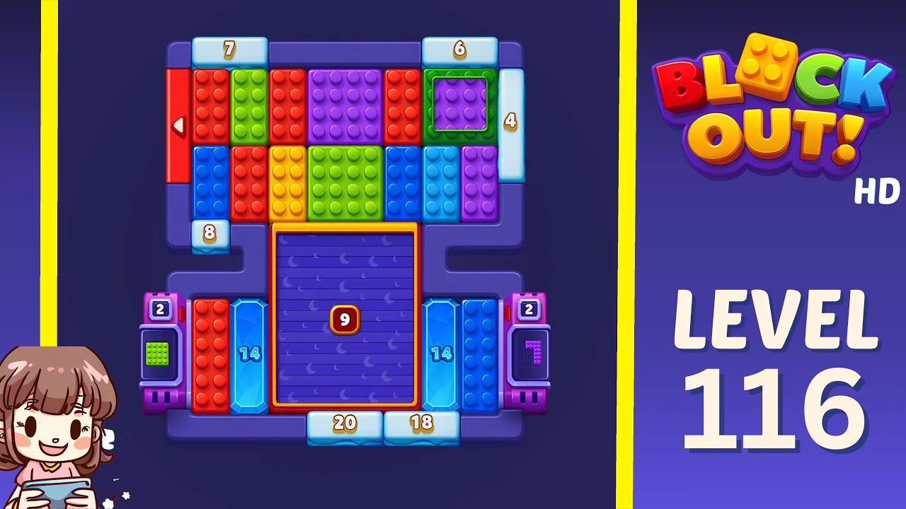 Block Out Level 116 gameplay