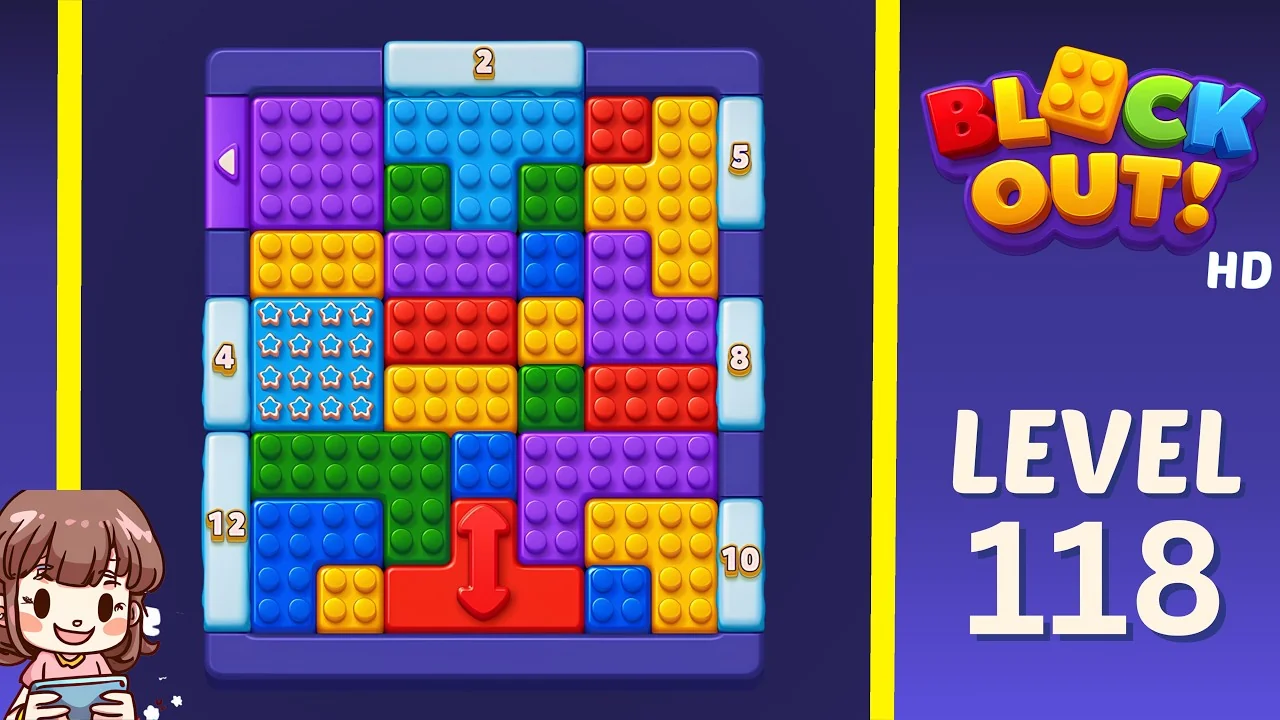 Block Out Level 118 gameplay