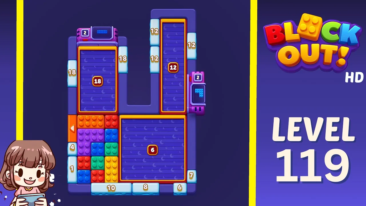 Block Out Level 119 gameplay