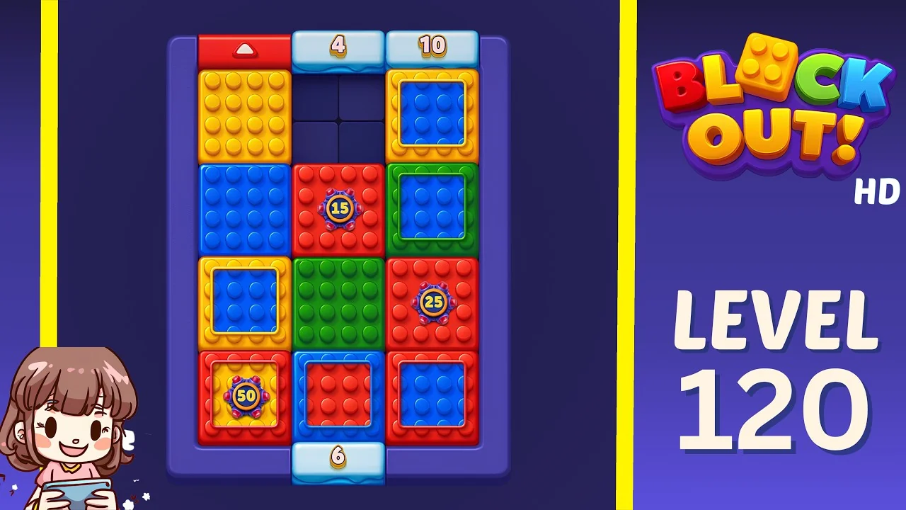 Block Out Level 120 gameplay