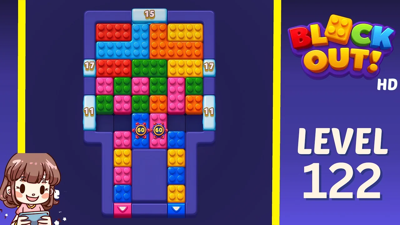 Block Out Level 122 gameplay