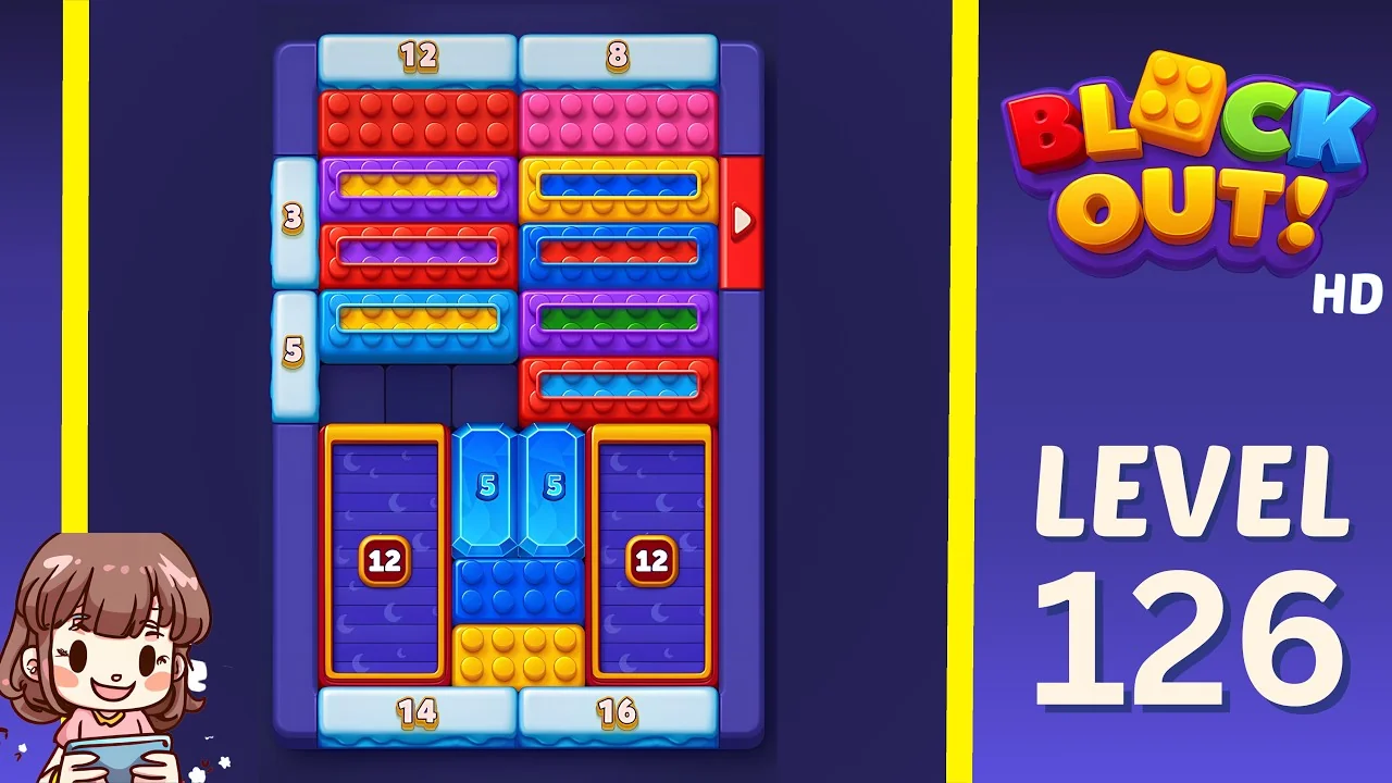 Block Out Level 126 gameplay
