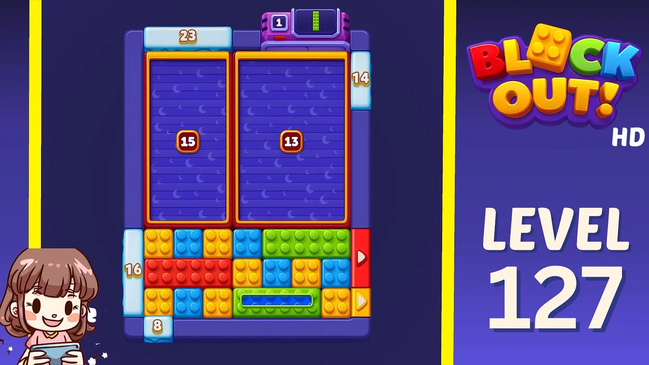 Block Out Level 127 gameplay