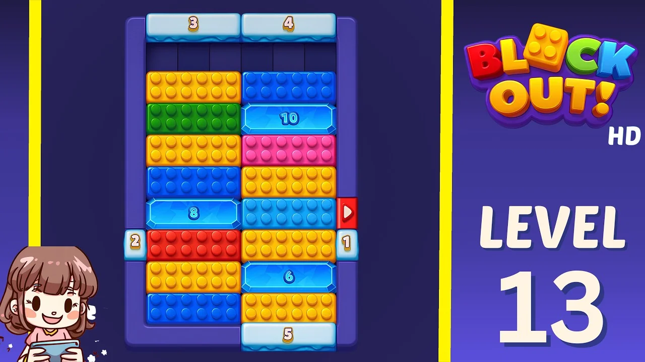 Block Out Level 13 gameplay