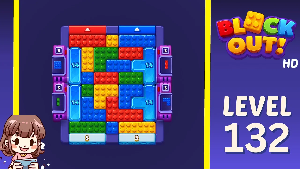 Block Out Level 132 gameplay