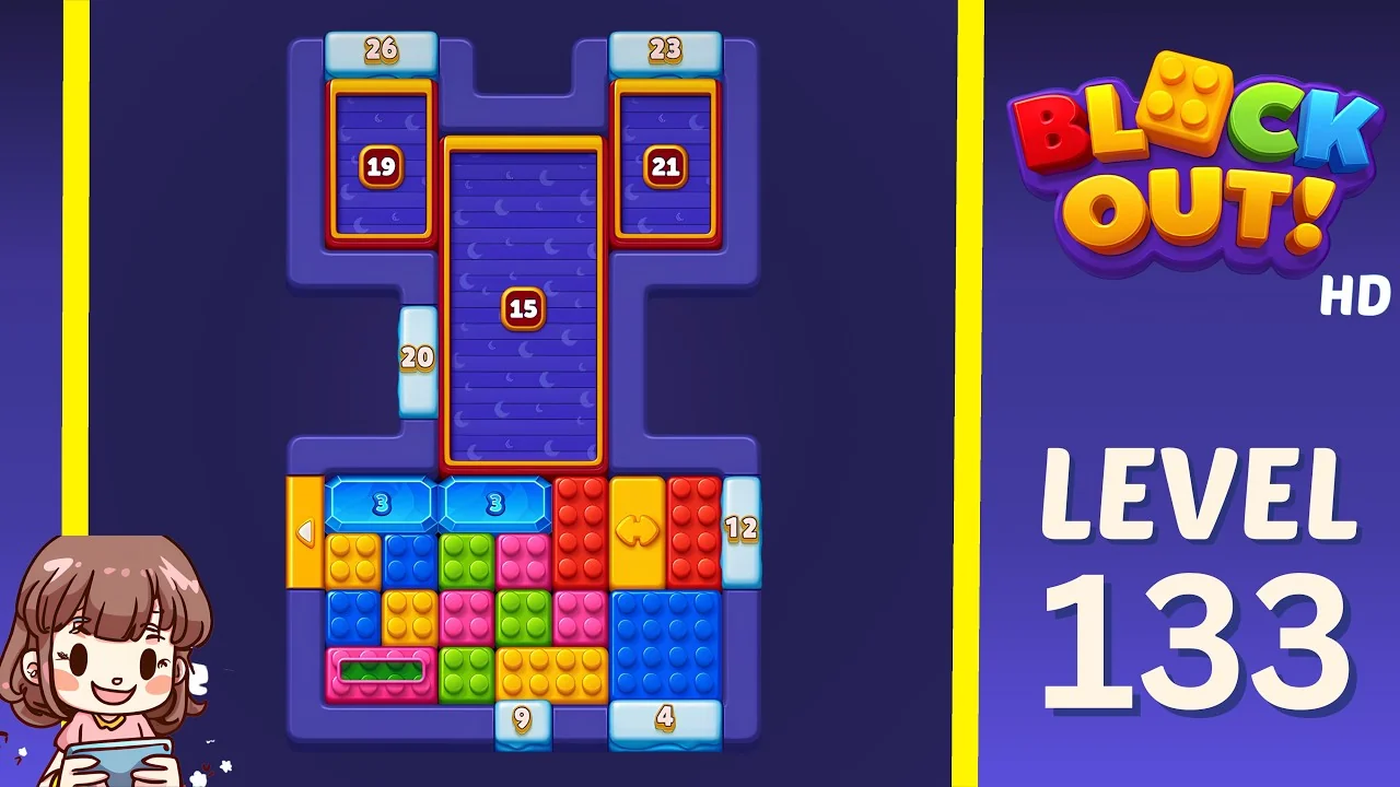 Block Out Level 133 gameplay