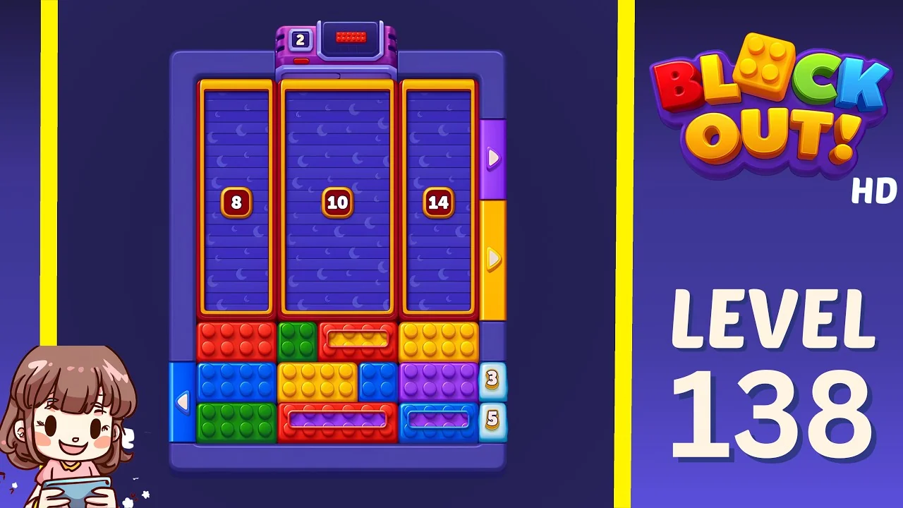 Block Out Level 138 gameplay