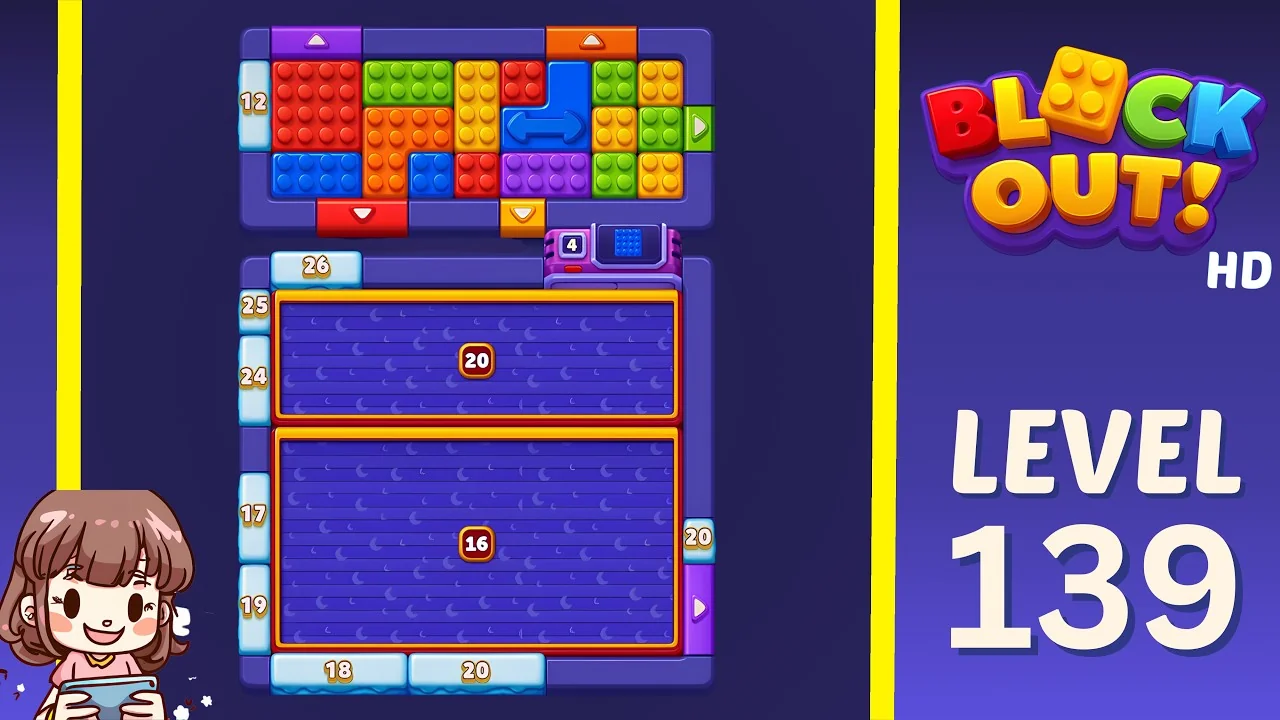 Block Out Level 139 gameplay