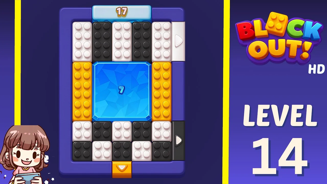 Block Out Level 14 gameplay