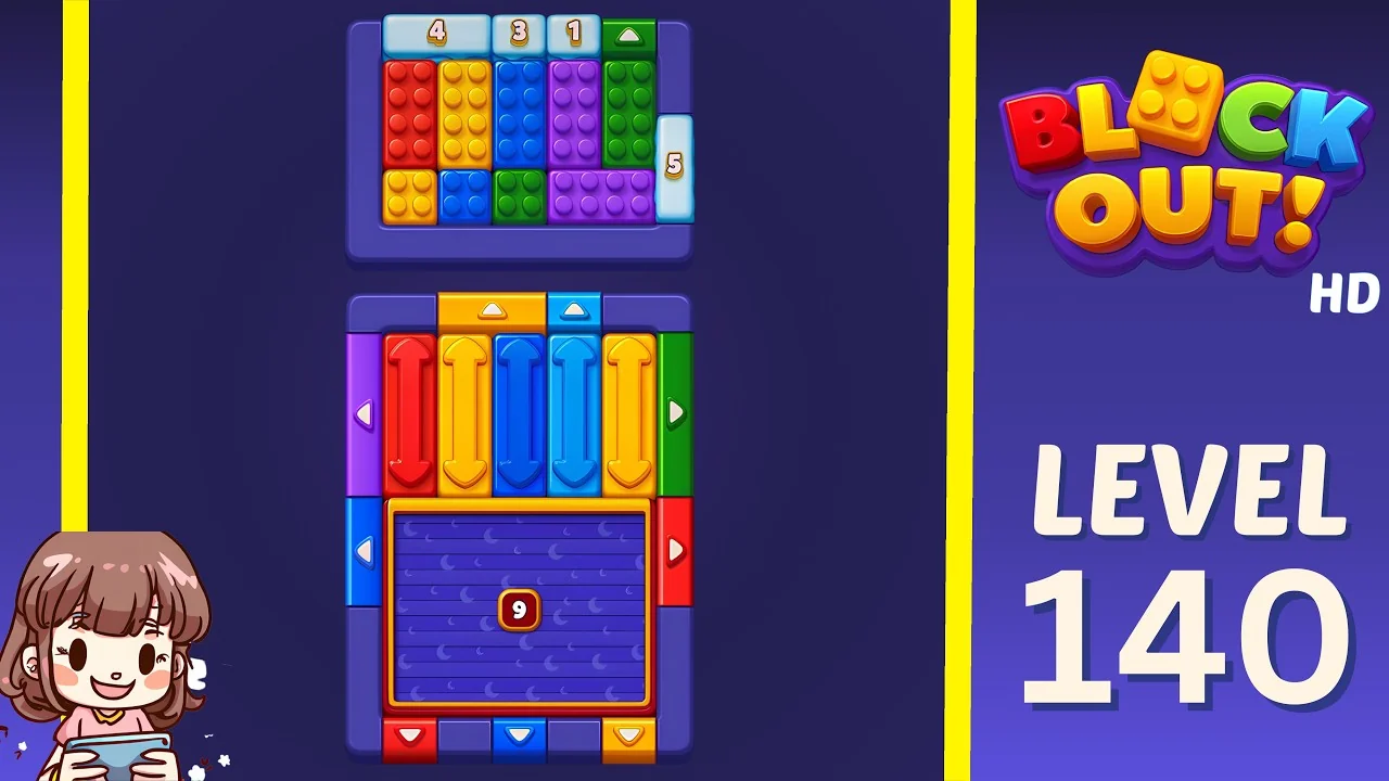 Block Out Level 140 gameplay