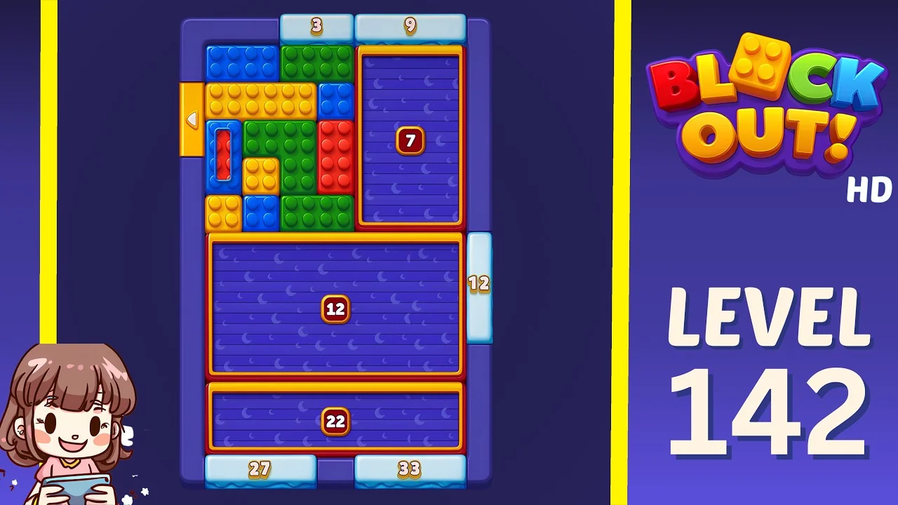 Block Out Level 142 gameplay