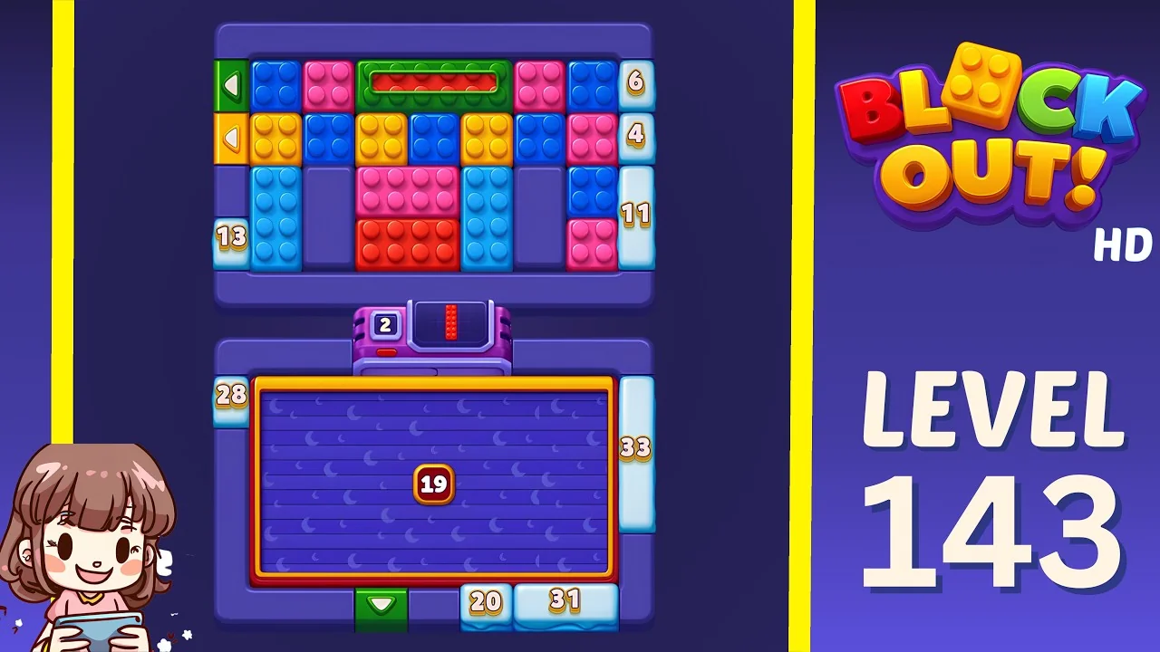 Block Out Level 143 gameplay