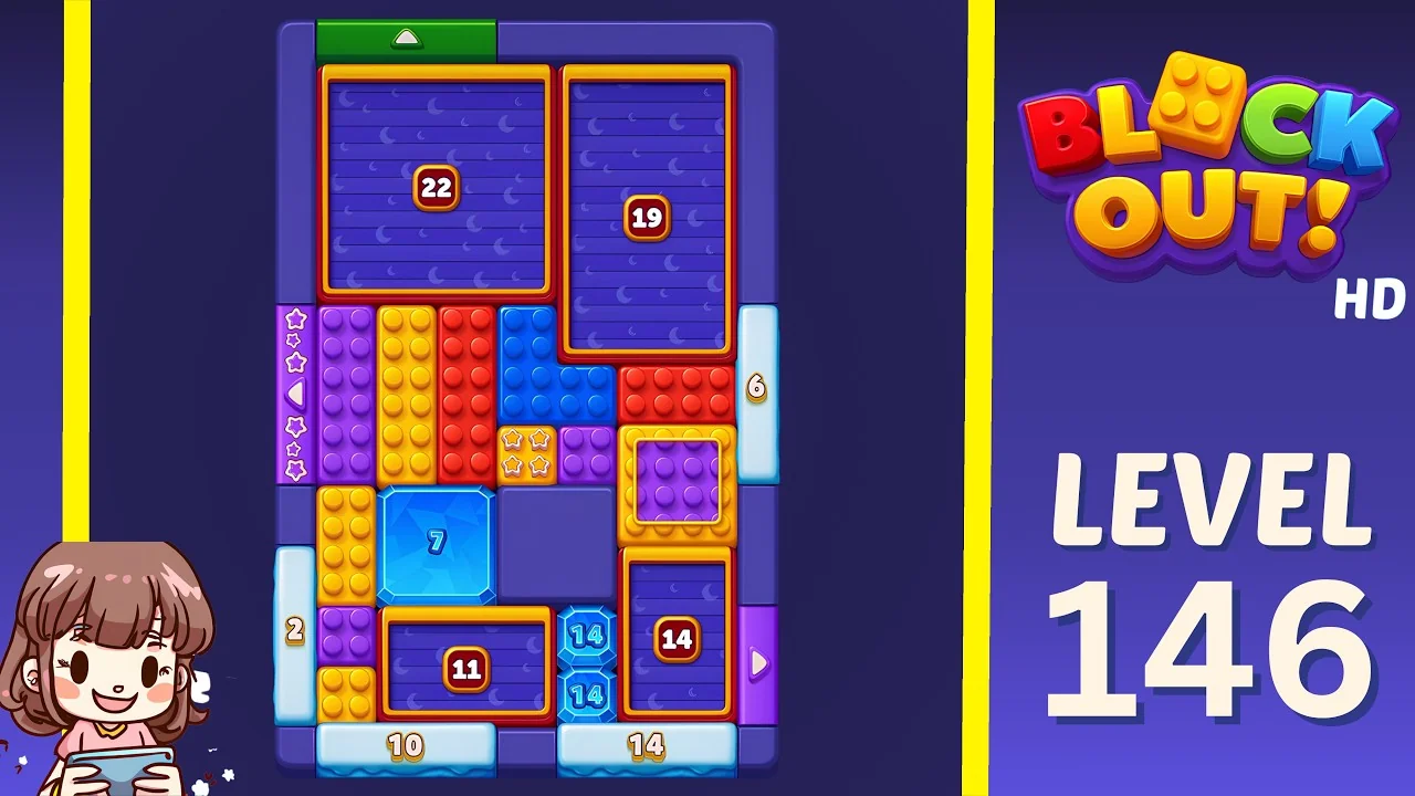 Block Out Level 146 gameplay