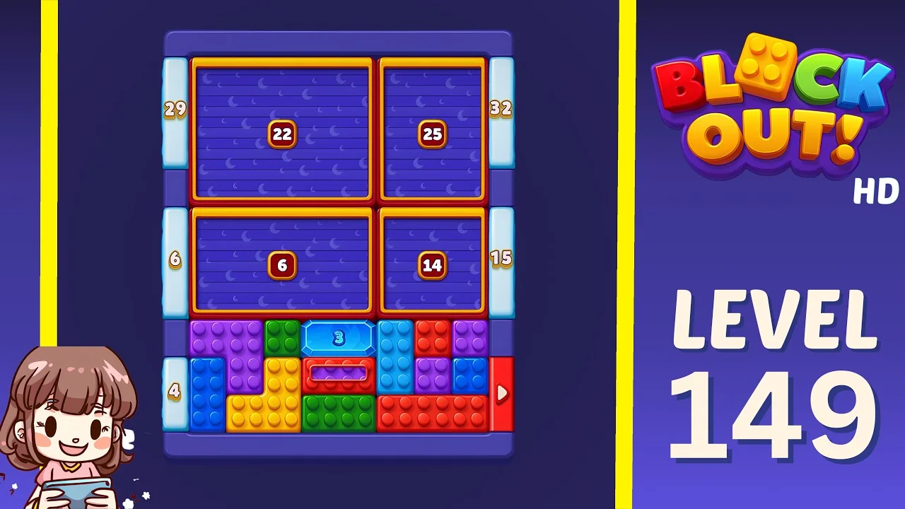 Block Out Level 149 gameplay screenshot