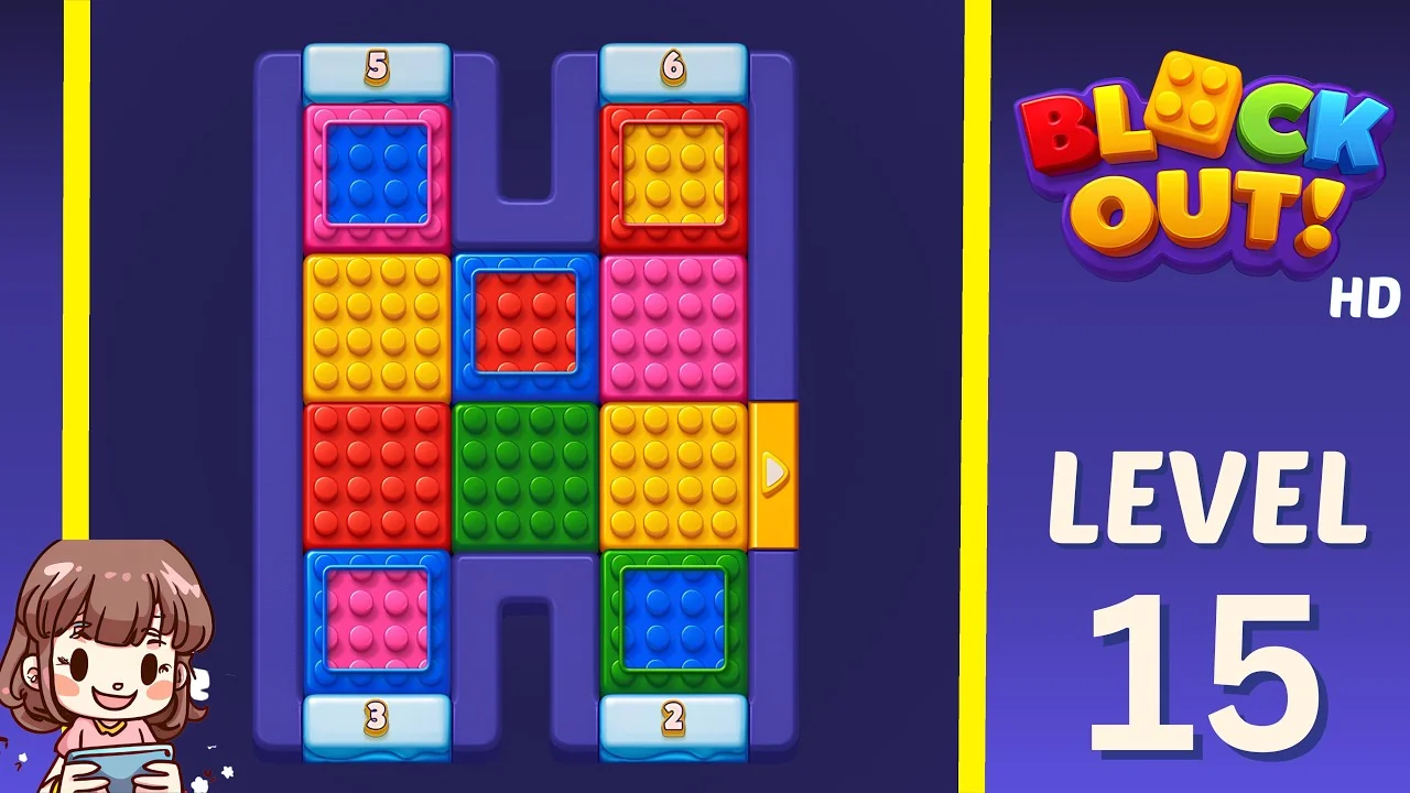 Block Out Level 15 gameplay