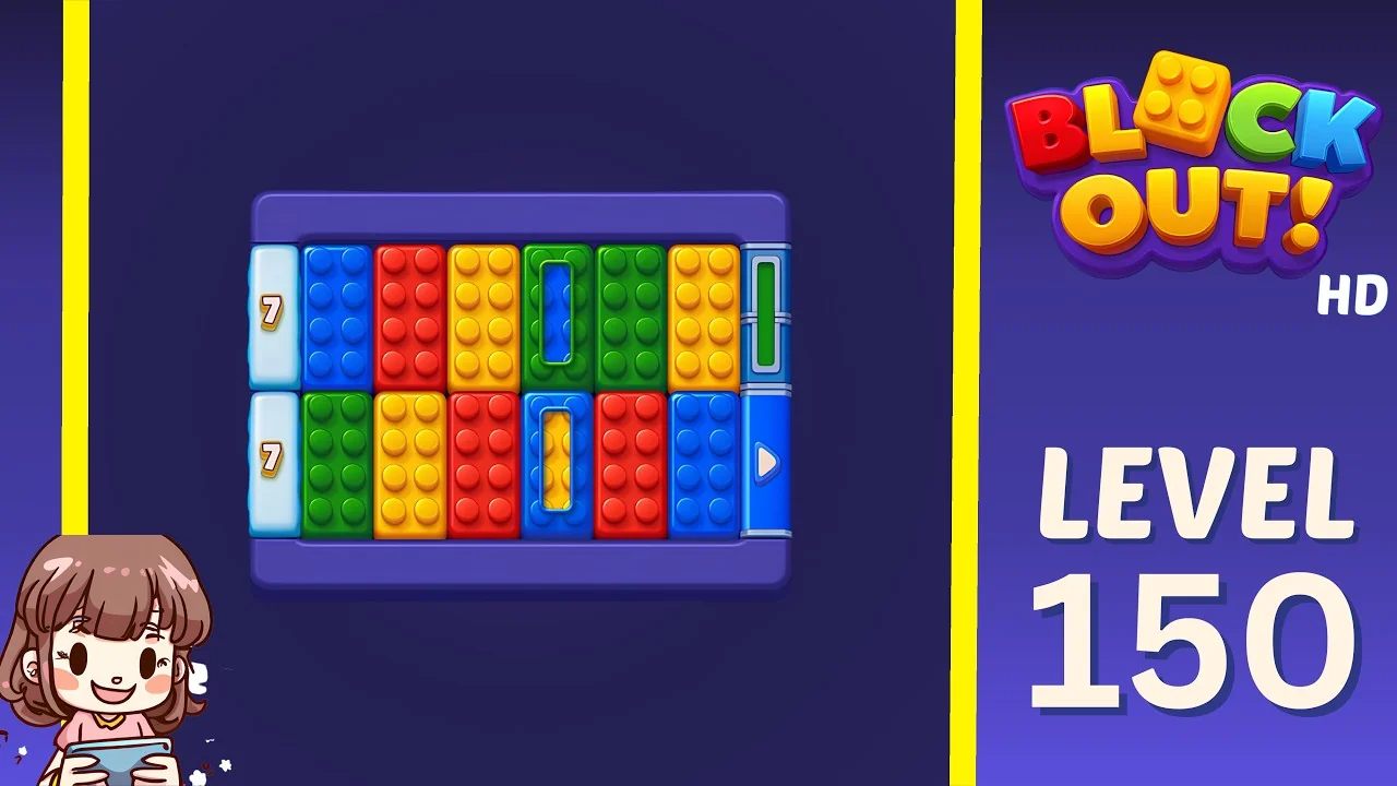 Block Out Level 150 gameplay