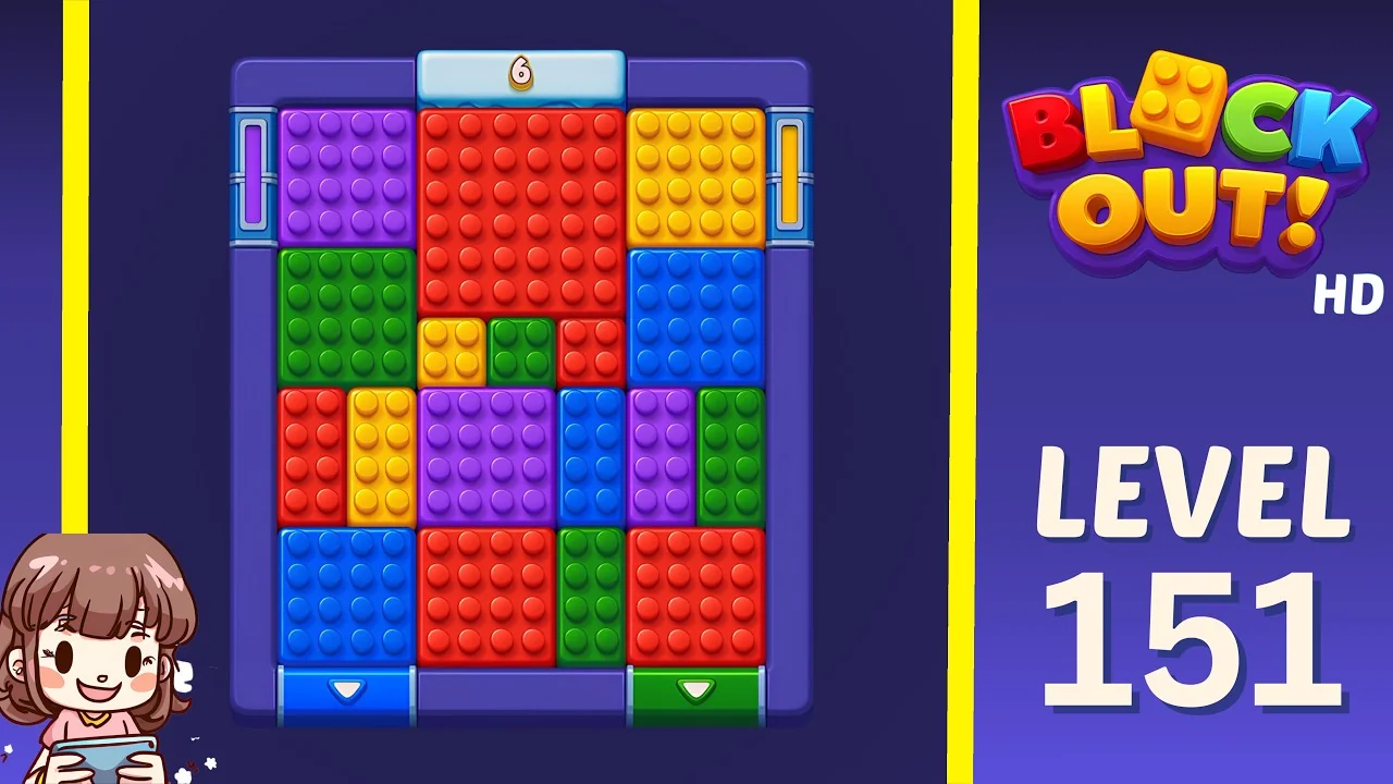 Block Out Level 151 gameplay