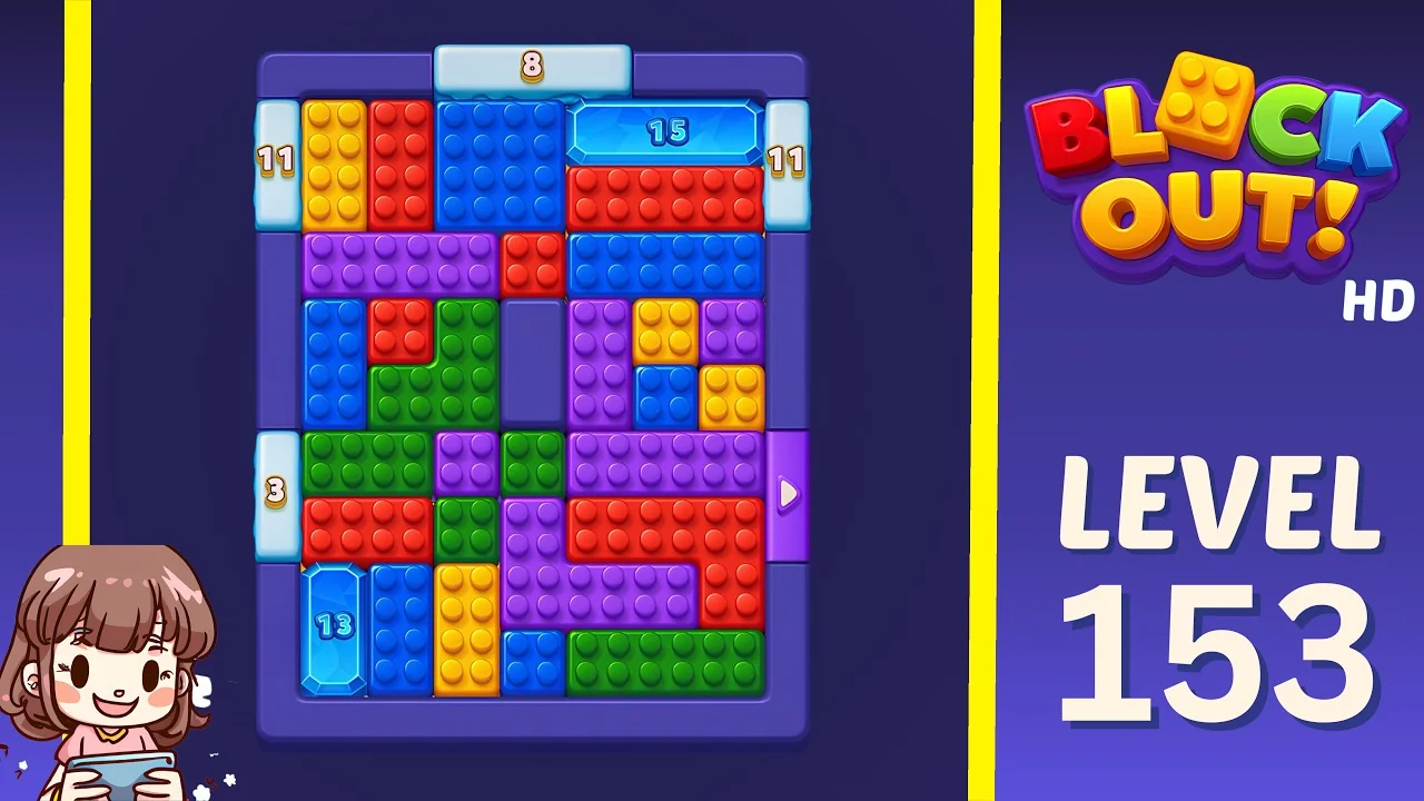 Block Out Level 153 gameplay