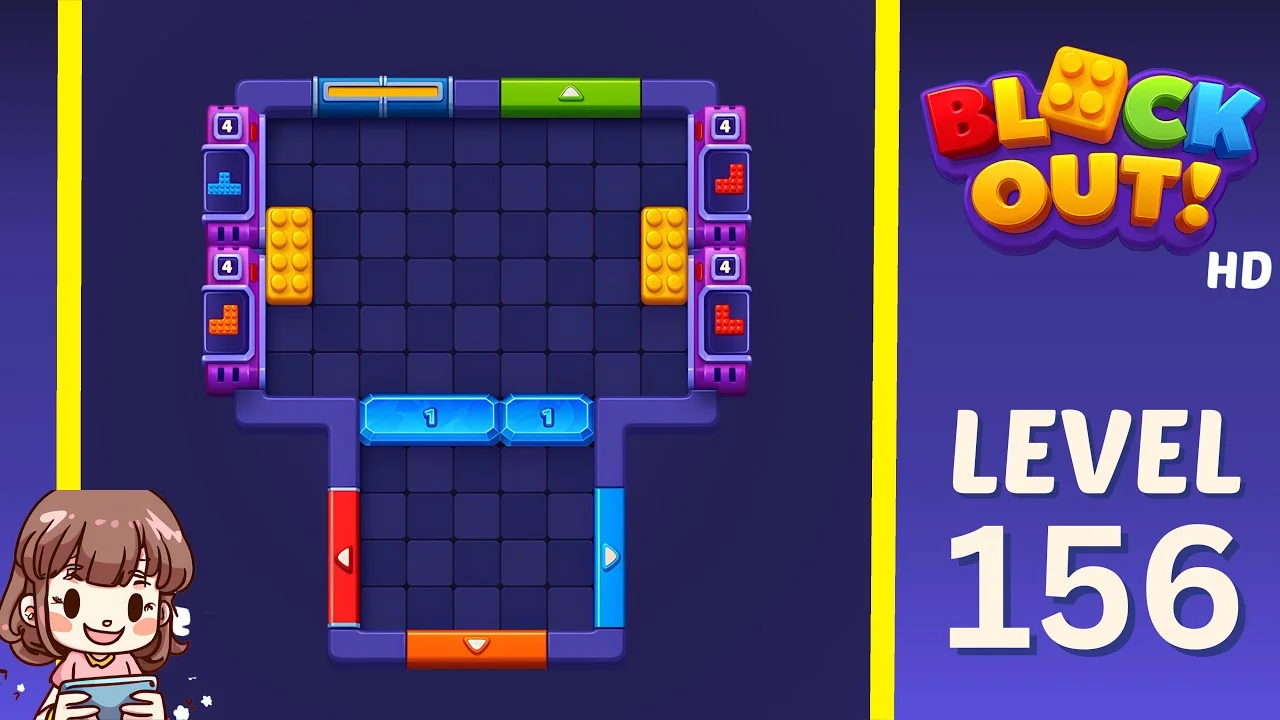 Block Out Level 156 gameplay