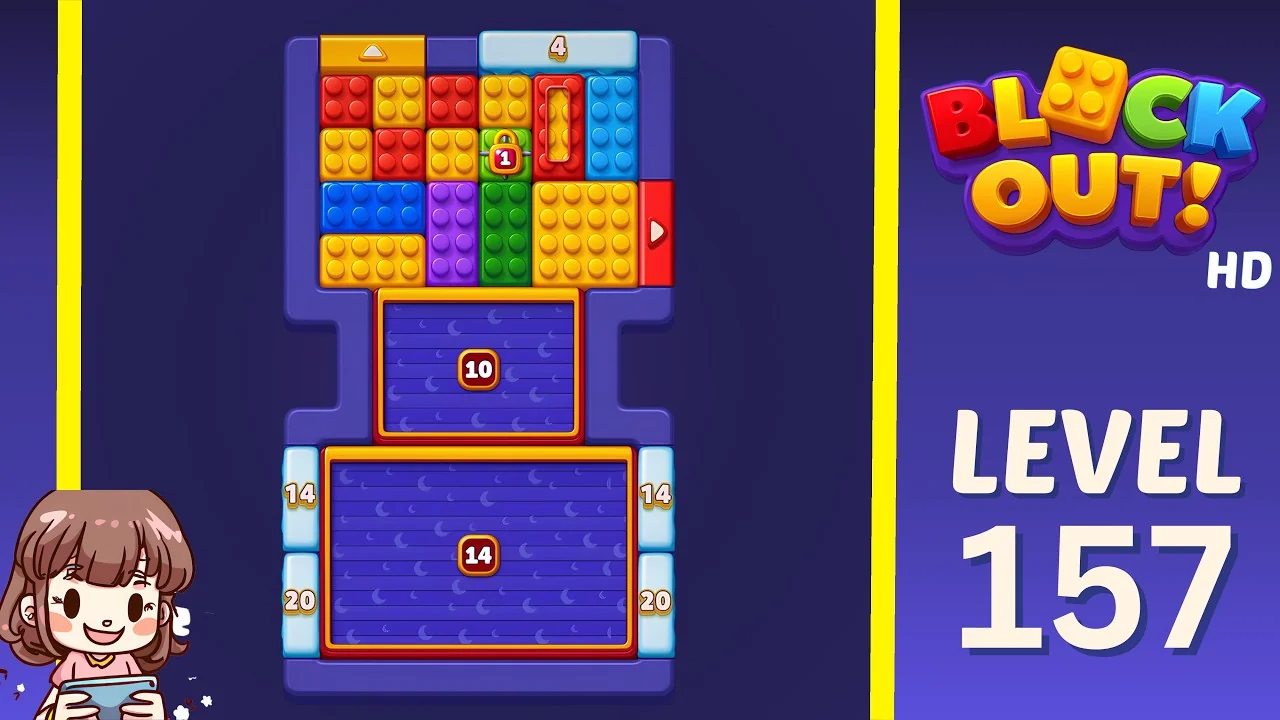 Block Out Level 157 gameplay