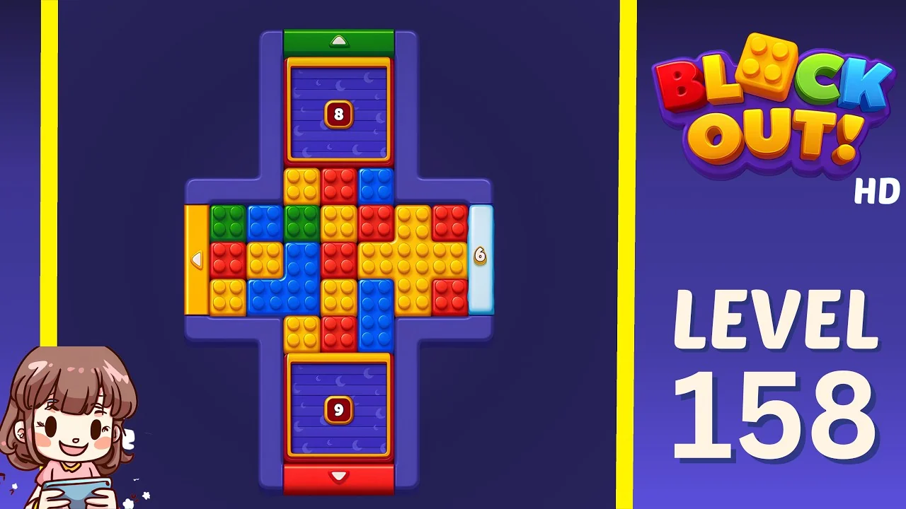 Block Out Level 158 gameplay
