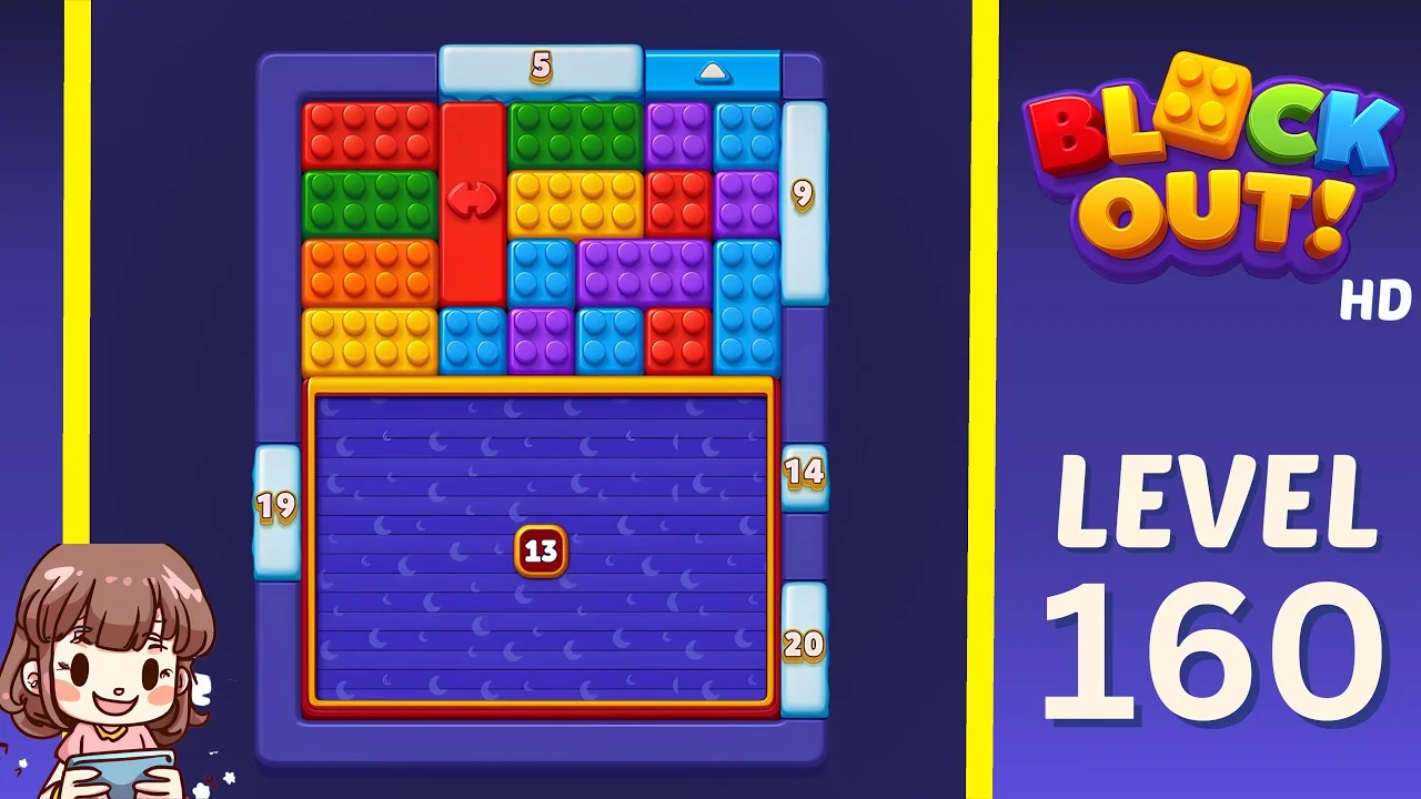 Block Out Level 160 gameplay