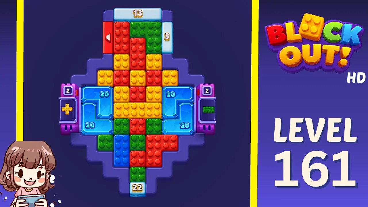 Block Out Level 161 gameplay