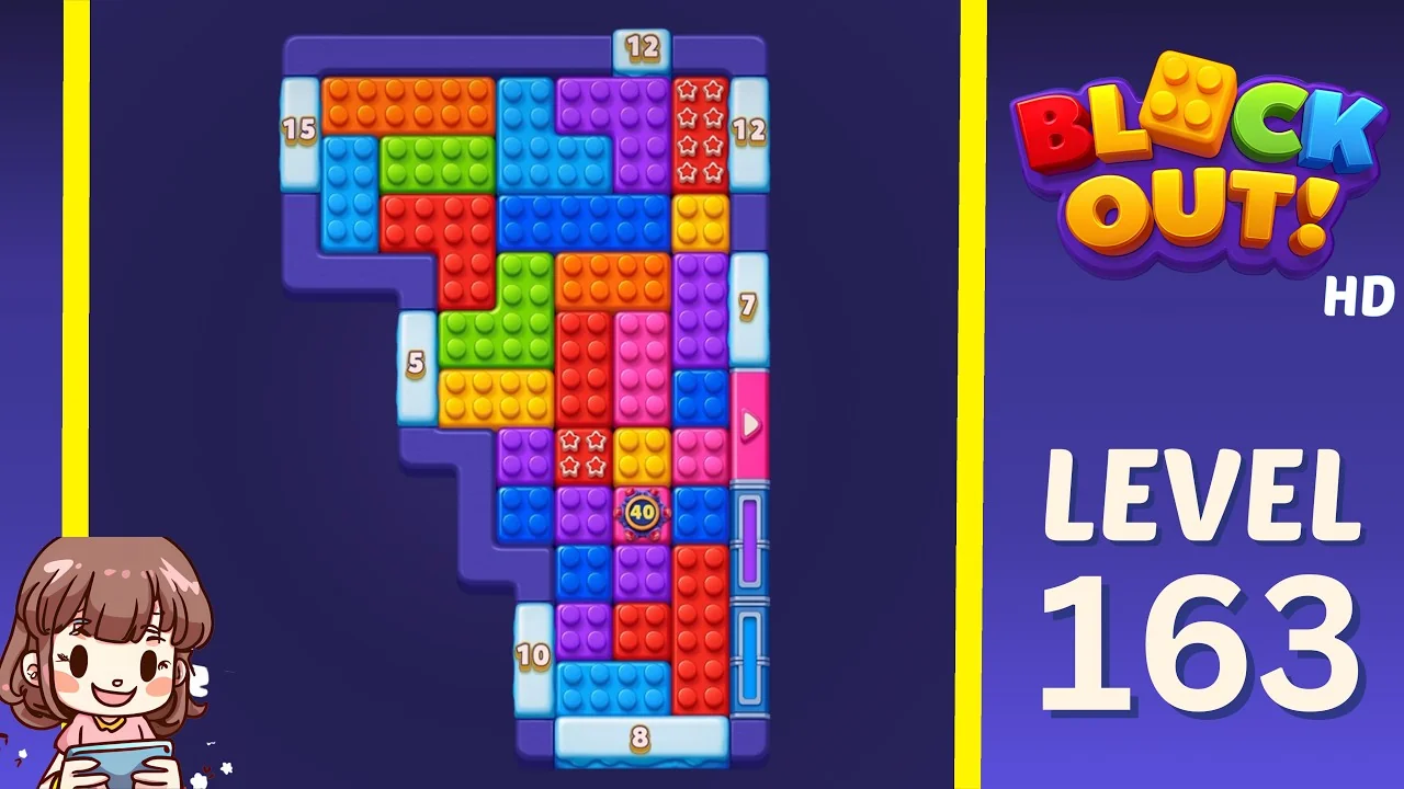 Block Out Level 163 gameplay