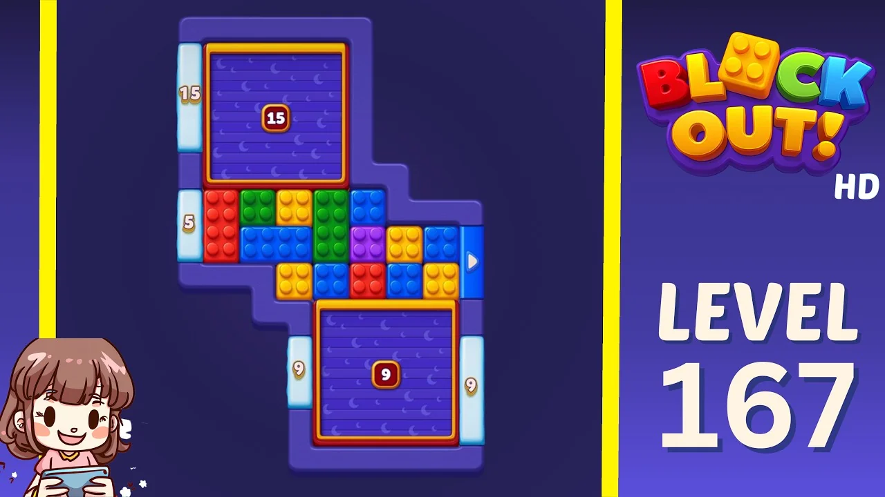 Block Out Level 167 gameplay