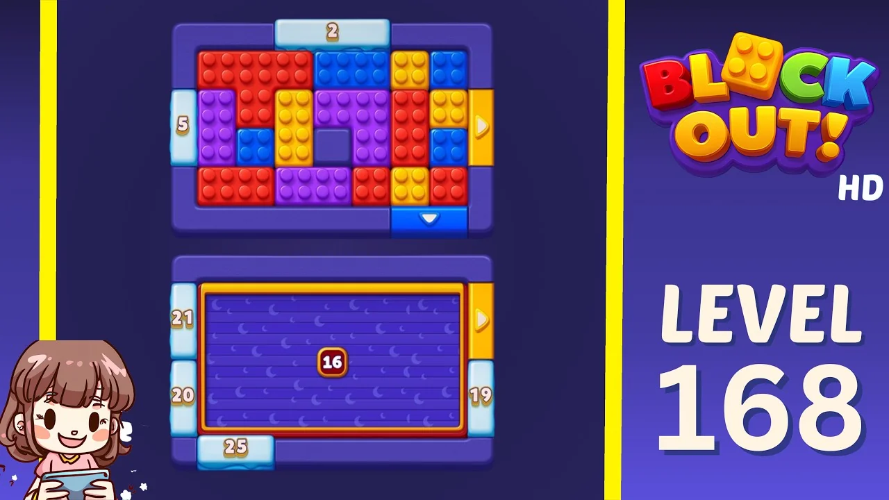 Block Out Level 168 gameplay