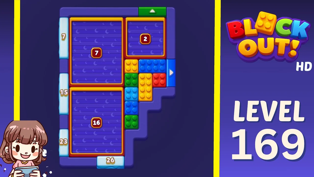Block Out Level 169 gameplay