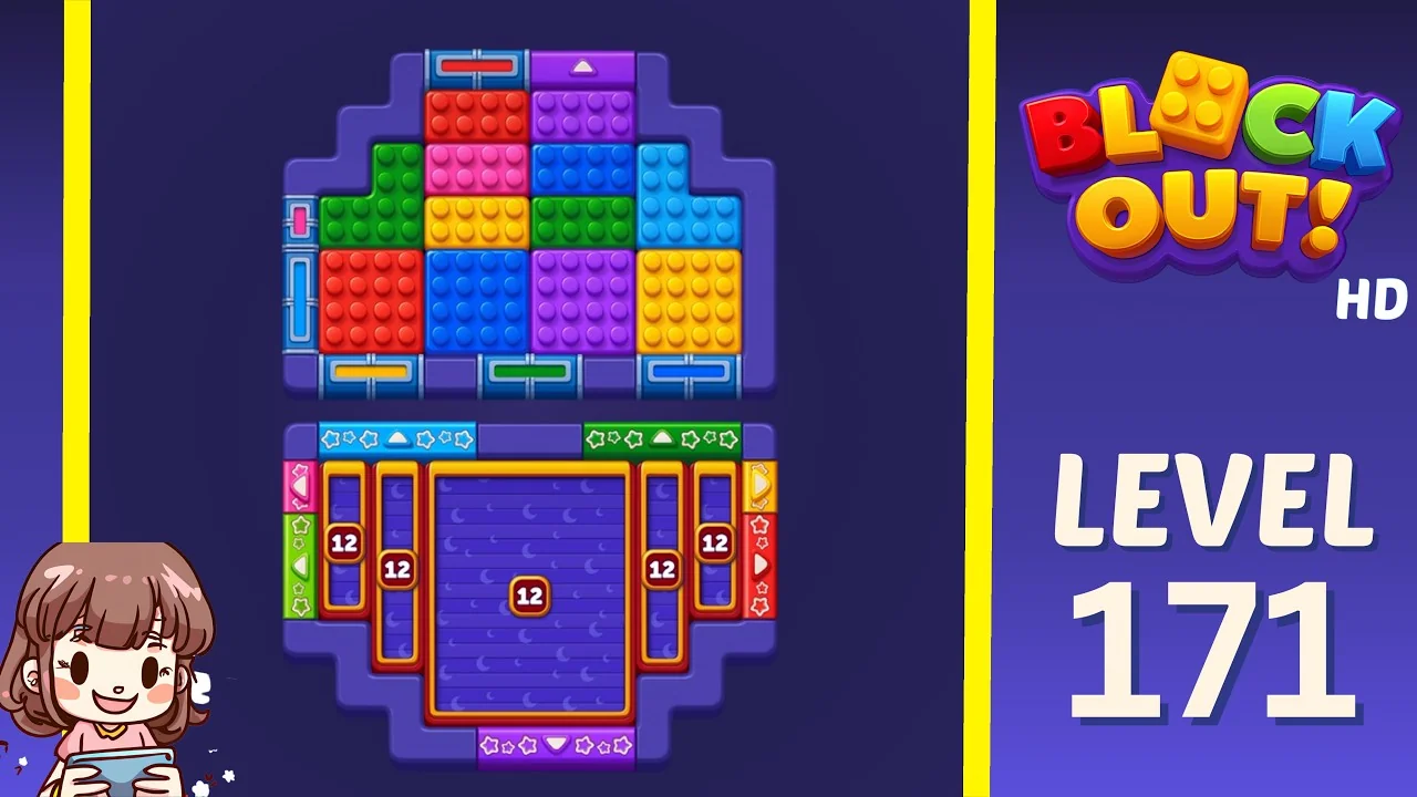 Block Out Level 171 gameplay