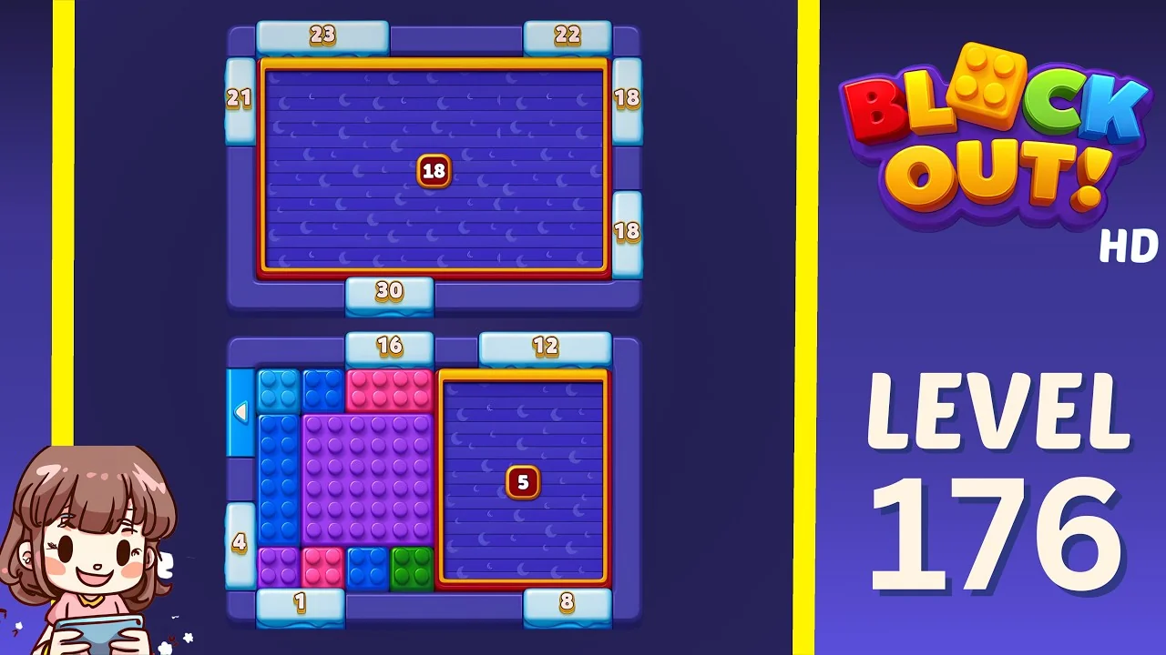 Block Out Level 176 gameplay