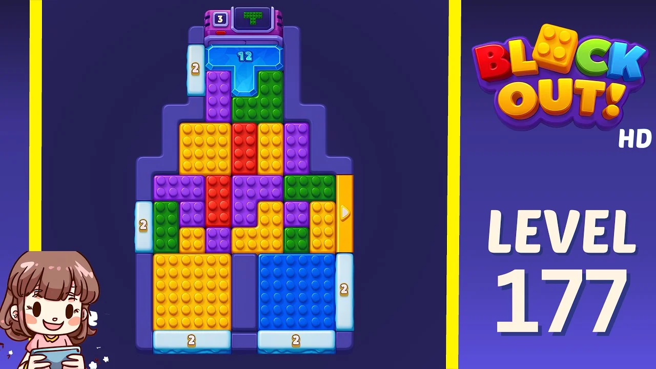 Block Out Level 177 gameplay