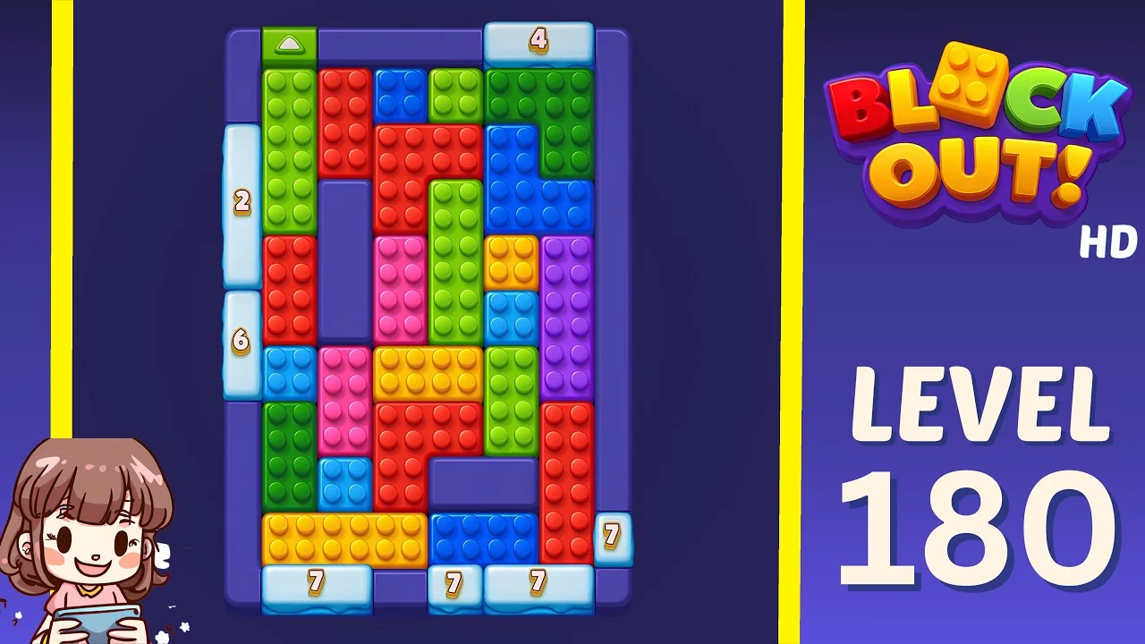 Block Out Level 180 gameplay