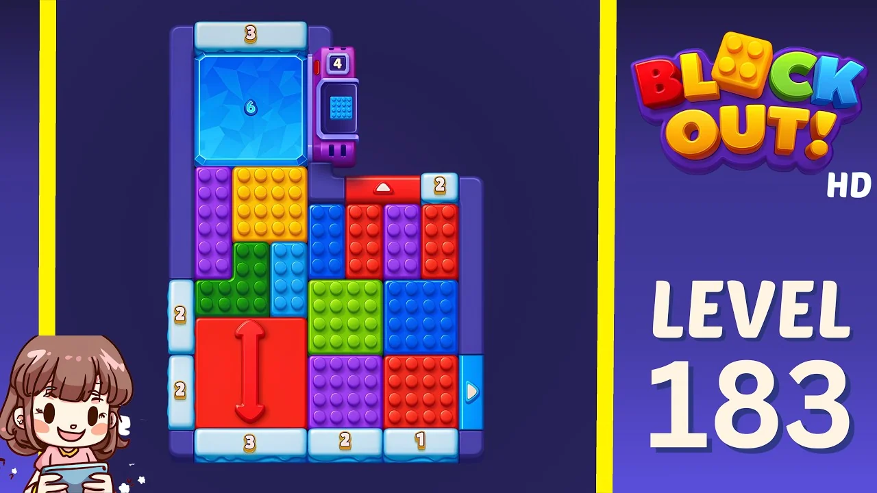 Block Out Level 183 gameplay