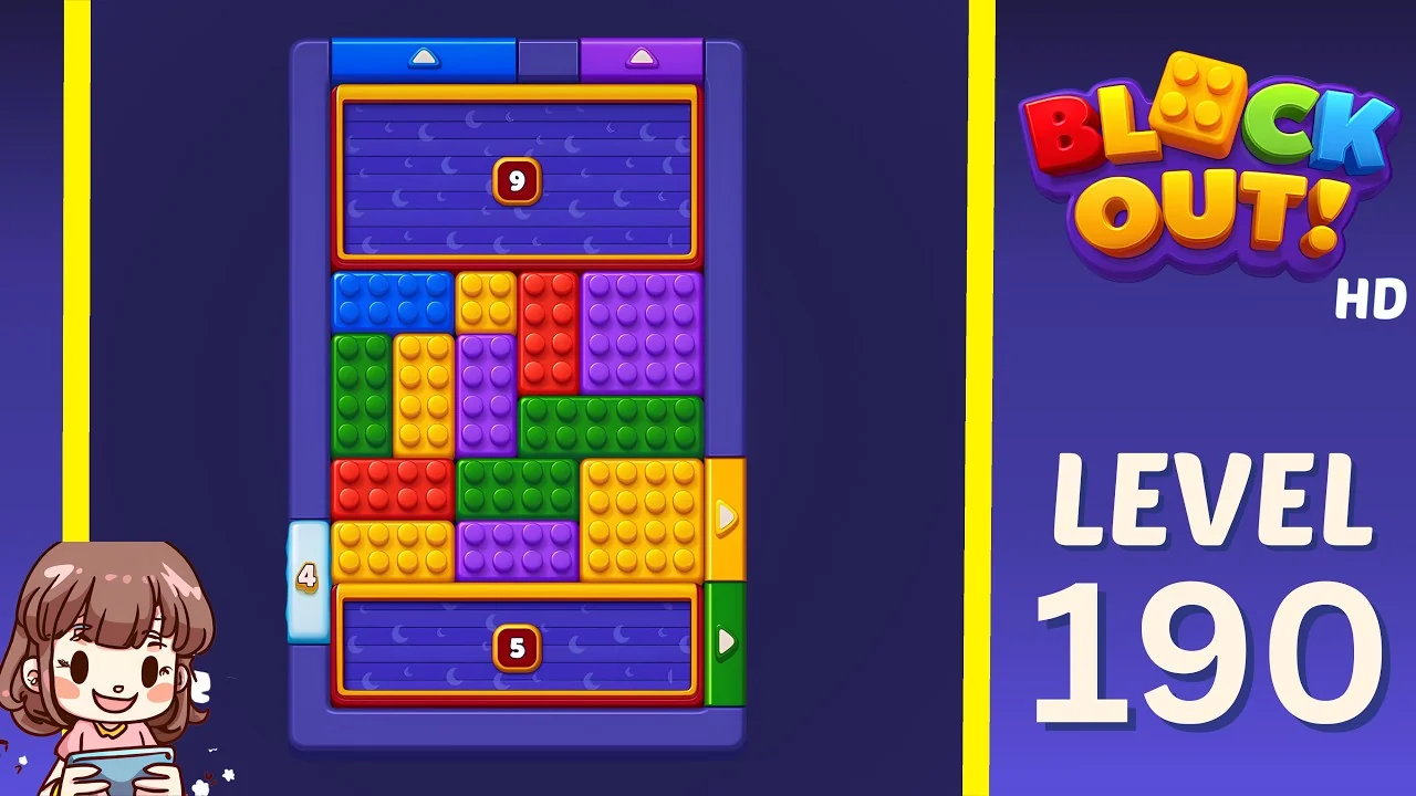 Block Out Level 190 gameplay