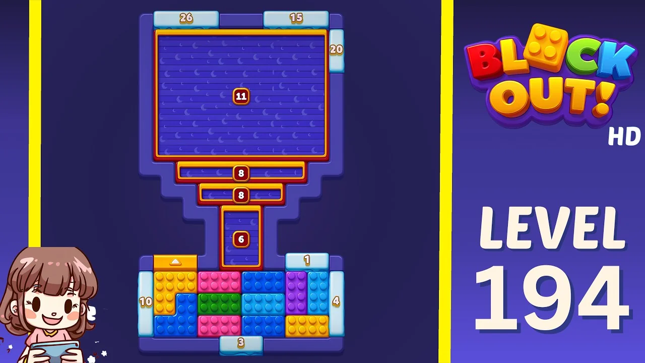 Block Out Level 194 gameplay