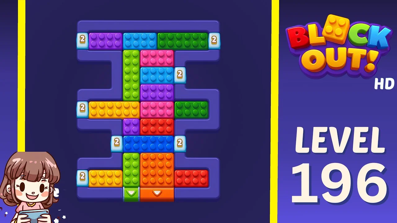 Block Out Level 196 gameplay