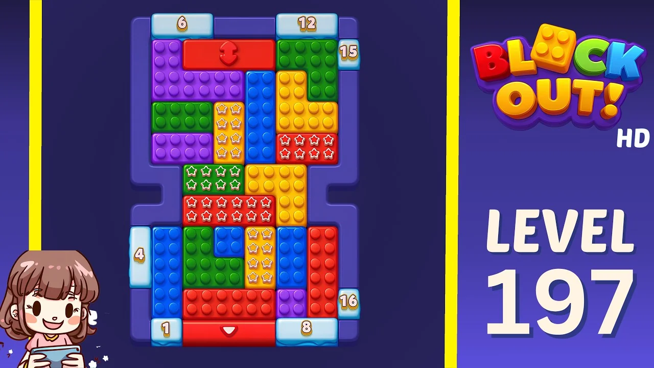 Block Out Level 197 gameplay
