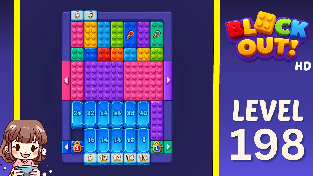 Block Out Level 198 gameplay