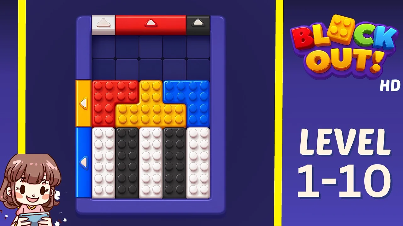Block Out Level 2 gameplay