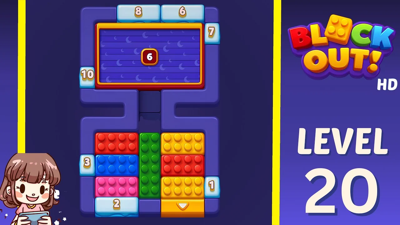 Block Out Level 20 gameplay